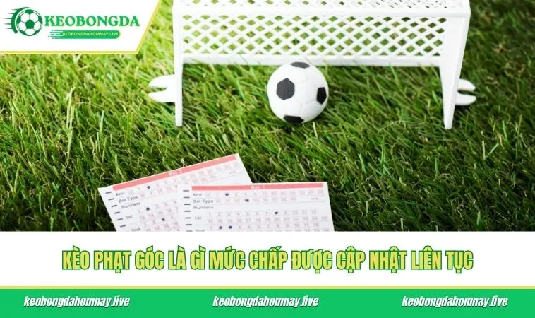 Kèo phạt góc là gì mức chấp được cập nhật liên tục
