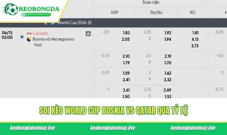 soi keo world cup bosnia vs qatar qua ty le Soi kèo World Cup Bosnia vs Qatar qua tỷ lệ
