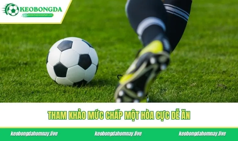 Tham khảo mức chấp một hòa cực dễ ăn