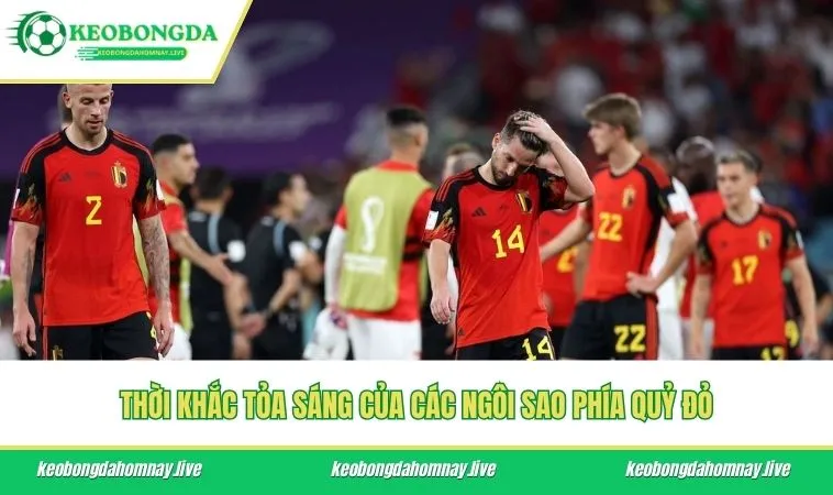 Thời khắc tỏa sáng của các ngôi sao phía Quỷ đỏ